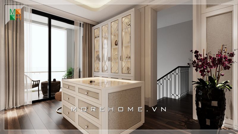  22 Hình ảnh phòng thay đồ đẹp, ấn tượng cho thiết kế nội thất nội thất chung cư| MOREHOME